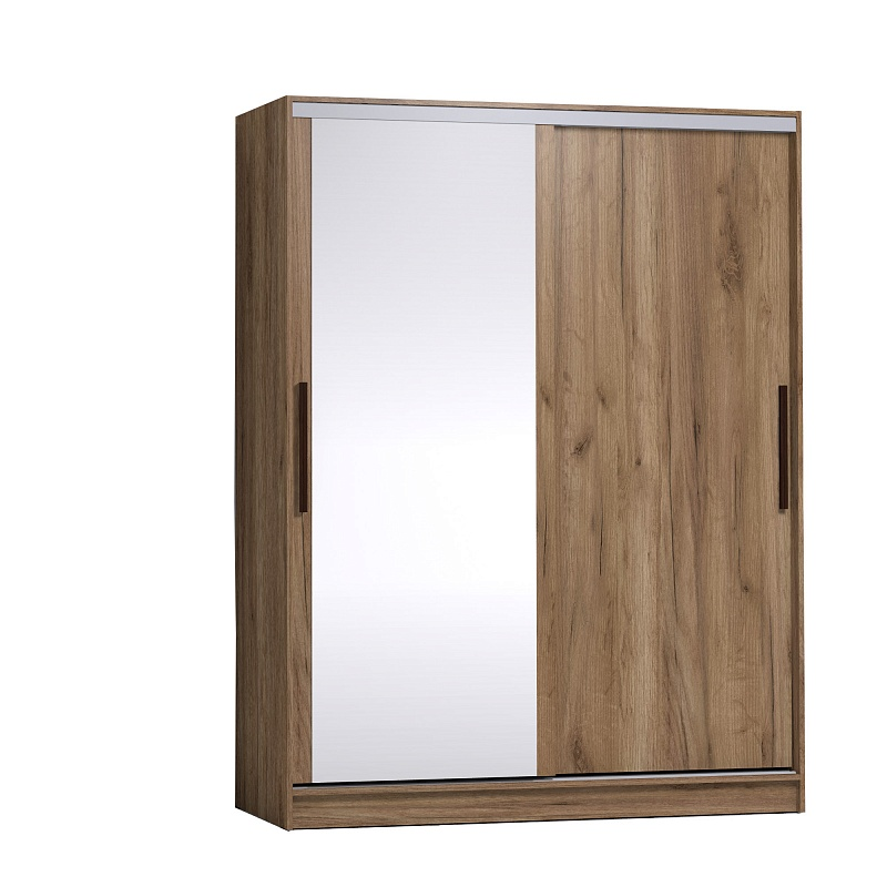 17576.970 دولاب 160سم بمرايا Lecco71 - الصورة 1