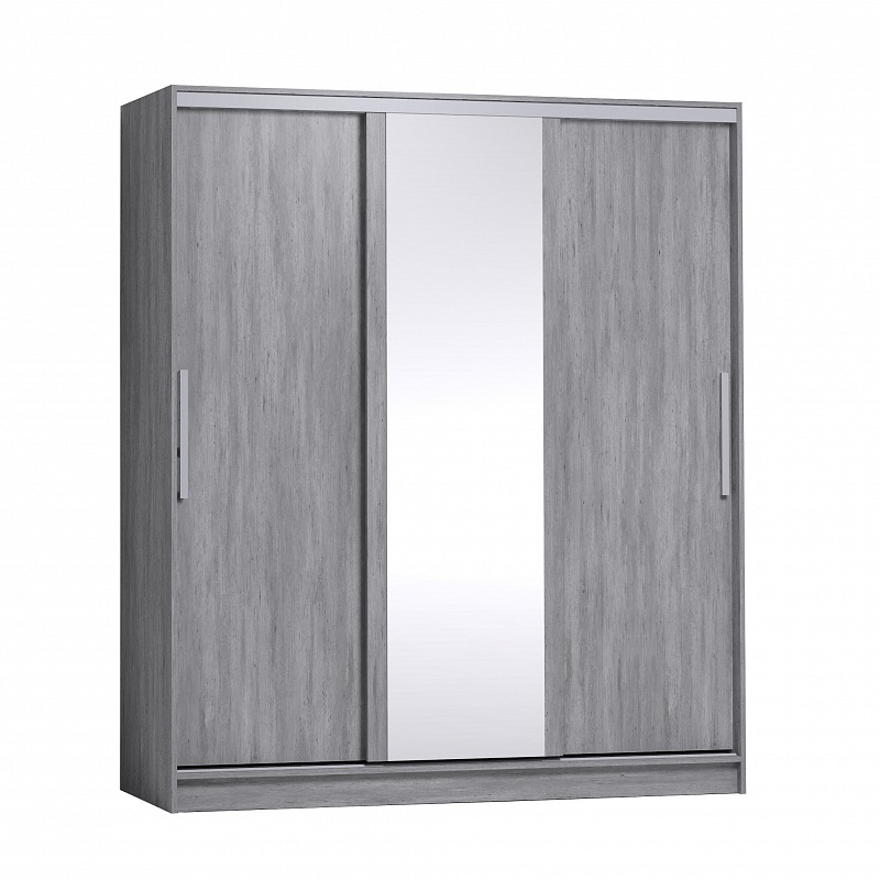17670.970 دولاب 180سم بمرايا Lecco95 - الصورة 1