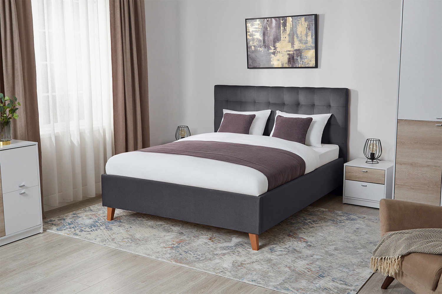 b5432dd513272ef83694672d551082a9 سرير (160/120Cm)Graz4 - الصورة 1